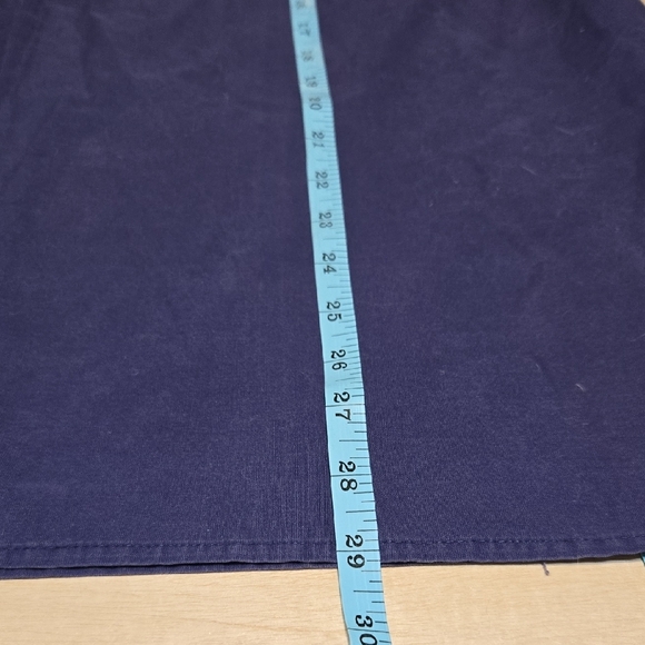 Standard Textile Classic Blue Scrubs Set Unisex Lg Bottoms Sm Tops Drawstring - Picture 8 of 9